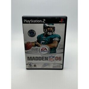 Madden NFL 06 (2006) Authentic Sony PlayStation 2 PS2 Game 2005 CIB - TESTED